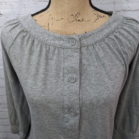 Banana Republic Factory Henley Shirt Small - Picture 5 of 7